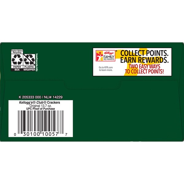 Galleta Keebler Club Original de 13.7 oz, caja con 12 piezas - 3010010056