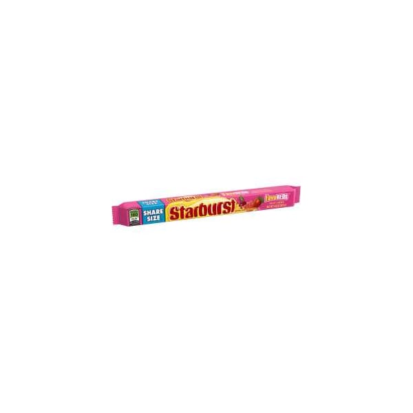 Starburst Favereds Dulce de Fruta con Masticable, 3.45 oz., PK144 - 282807