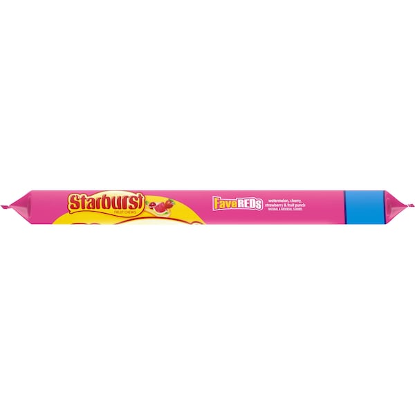 Starburst Favereds Dulce de Fruta con Masticable, 3.45 oz., PK144 - 282807