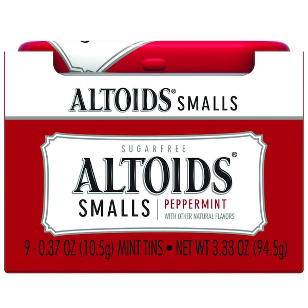 Altoids Altoids Smalls Sin Azúcar Sabor Menta .37 oz., PK108 - 288659