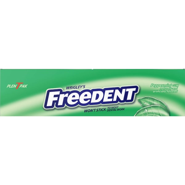 Freedent Freedent Chicle de Menta 15 piezas, Paquete de 360 - 259658
