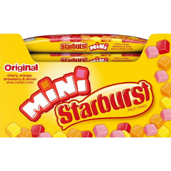 Starburst Starburst Minis Original Singles 1.85 oz., paquete de 288 - 391052