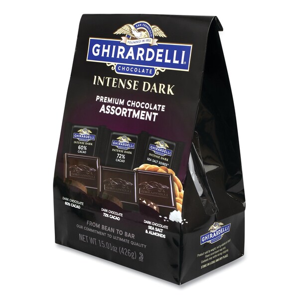 Colección Premium de Chocolate Intenso Ghirardelli, 15.01 oz Bolsa - 31534