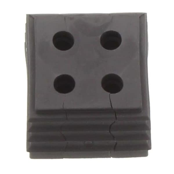 Conta-Clip Seal, 17.7 mm. H x 20.3 mm. W x 20.3 mm. L, Thermoplastic Elastomer - 28558.4