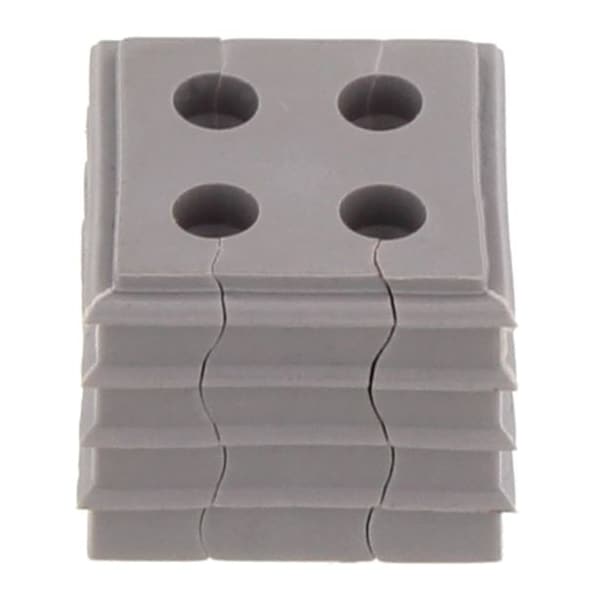 Conta-Clip Seal, 17.7 mm. H x 20.3 mm. W x 20.3 mm. L, Thermoplastic Elastomer - 28606.6