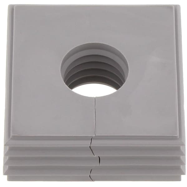 Conta-Clip Large Seal, 17.7 mm. H x 42.8 mm. W x 42.8 mm. L, Thermoplastic Elastomer - 28578.6