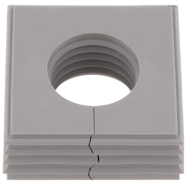 Conta-Clip Large Seal, 17.7 mm. H x 42.8 mm. W x 42.8 mm. L, Thermoplastic Elastomer - 28584.6