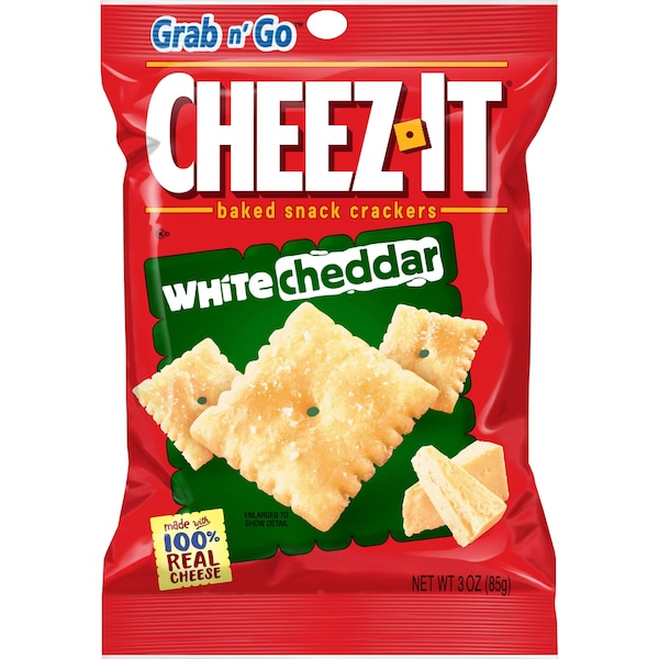 Cheez-It Sunshine Galleta de Queso Cheddar Blanco 3 oz. Bolsa, PK36 - 2410031532