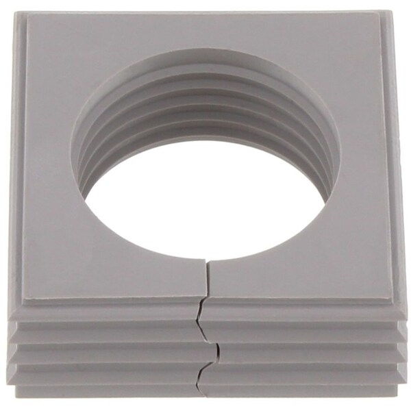 Conta-Clip Large Seal, 17.7 mm. H x 42.8 mm. W x 42.8 mm. L, Thermoplastic Elastomer - 28591.6