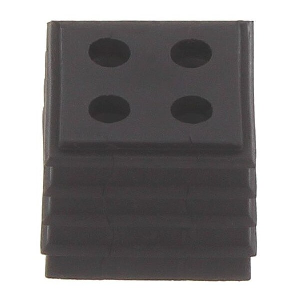 Conta-Clip Seal, 17.7 mm. H x 20.3 mm. W x 20.3 mm. L, Thermoplastic Elastomer - 28681.4