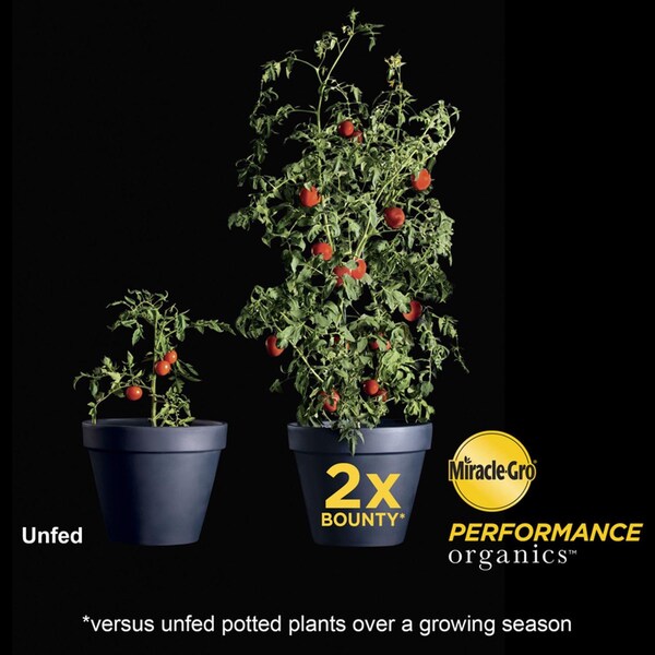 Mezcla de tierra orgánica para macetas todo uso Miracle-Gro Performance Organics de 6 qt - 45606300.