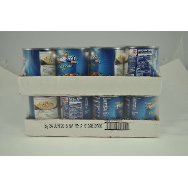 Progreso Vegetales enlatados Garbanzos 19 oz., paquete de 24 - 41196-02012