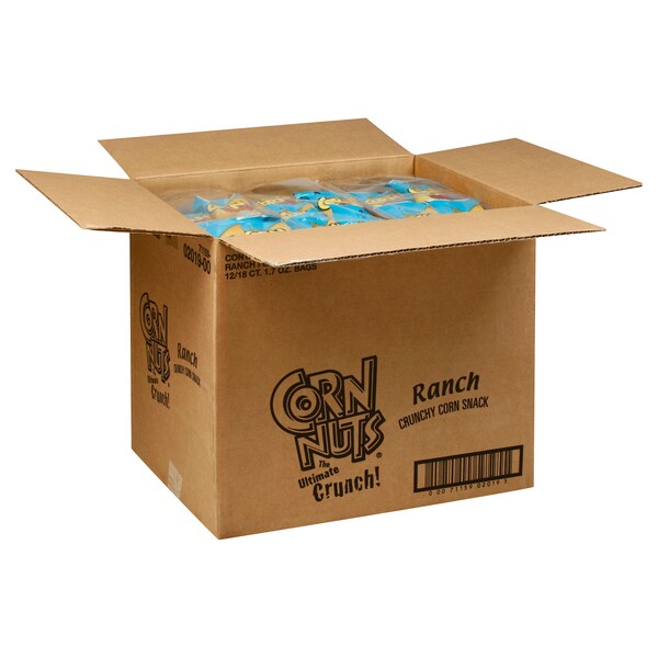 Maíz frito con sabor a Rancho Cornnuts Botana 1.7 oz. Bolsa, PK216 - 00071159020195