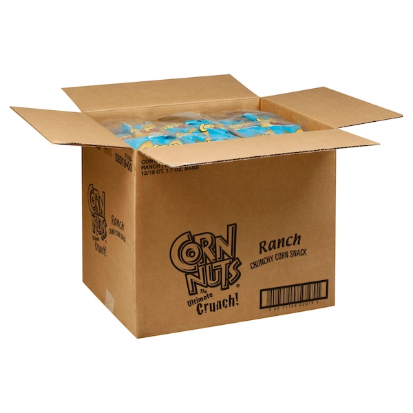 Maíz frito con sabor a Rancho Cornnuts Botana 1.7 oz. Bolsa, PK216 - 00071159020195