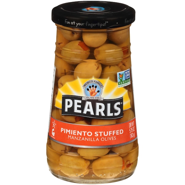 Perlas de Manzanilla Rellenas 5.75 oz., Paq. de 12 - 2620315