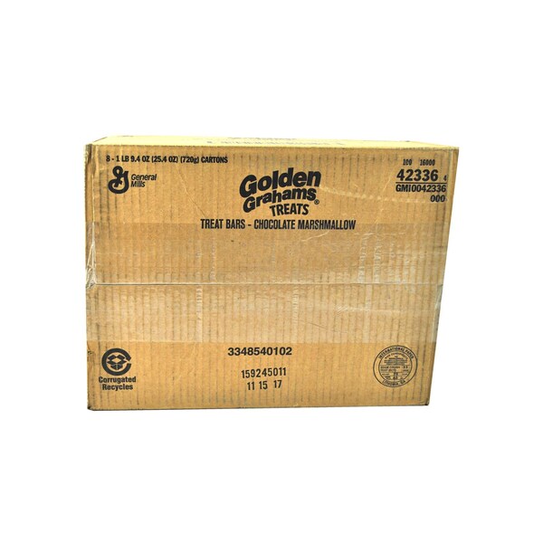 Cuadro de 25.4 oz de Golden Grahams con malvaviscos y chocolate, paquete de 8 - 16000-42336