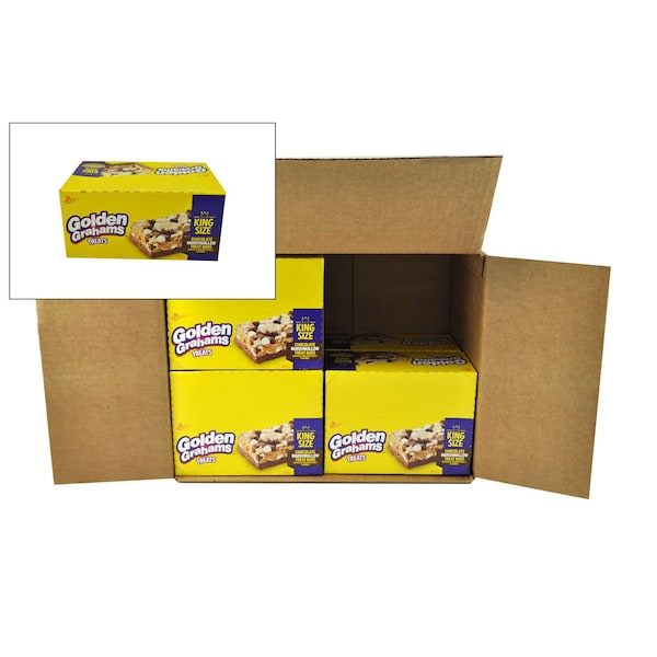 Cuadro de 25.4 oz de Golden Grahams con malvaviscos y chocolate, paquete de 8 - 16000-42336