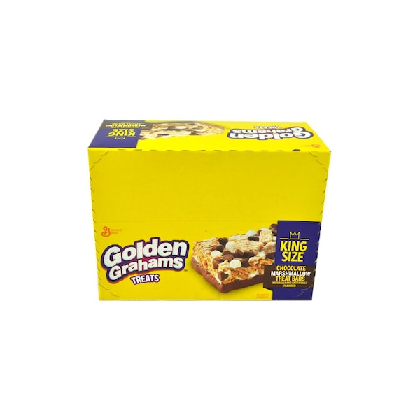 Cuadro de 25.4 oz de Golden Grahams con malvaviscos y chocolate, paquete de 8 - 16000-42336