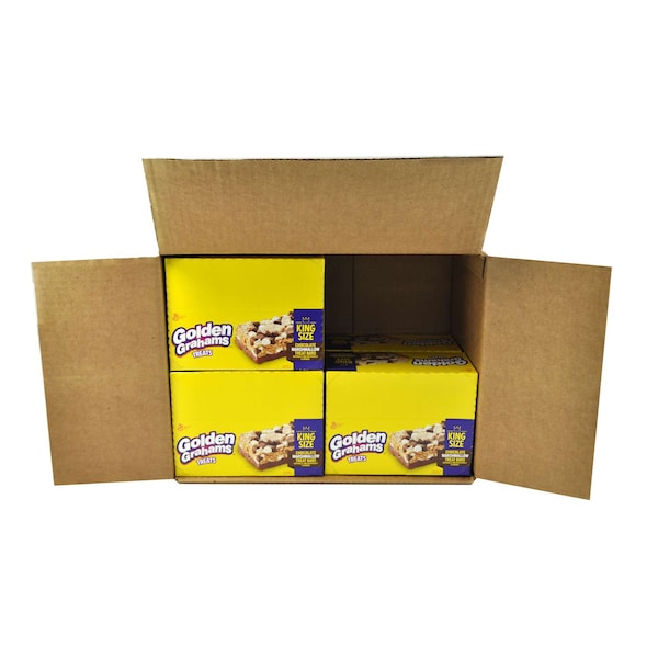 Cuadro de 25.4 oz de Golden Grahams con malvaviscos y chocolate, paquete de 8 - 16000-42336