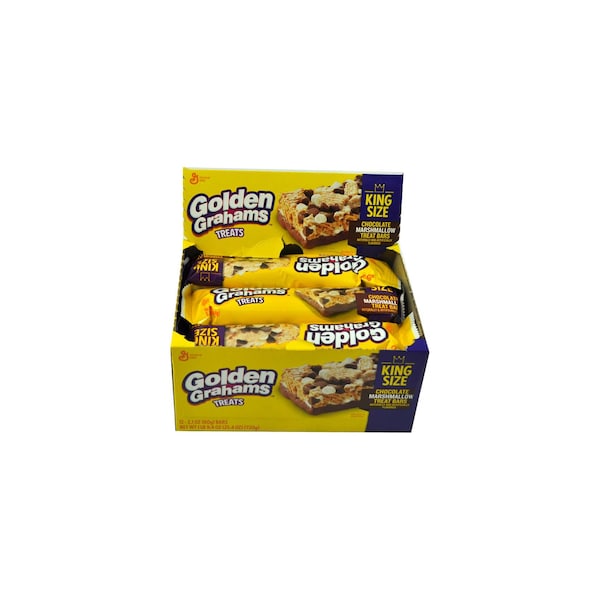Cuadro de 25.4 oz de Golden Grahams con malvaviscos y chocolate, paquete de 8 - 16000-42336