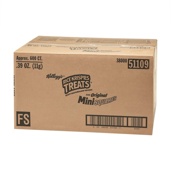 Kellogg's Rice Krispies Original Square Treat .39 oz., PK600 - 3800051109

Kellogg's Rice Krispies Cuadrados de Tratamiento Original de .39 oz., PK600 - 3800051109