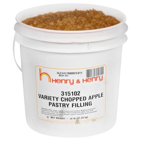 Henry y Henry Variedad de Relleno Picado de Manzana, 38 lbs - 10197047