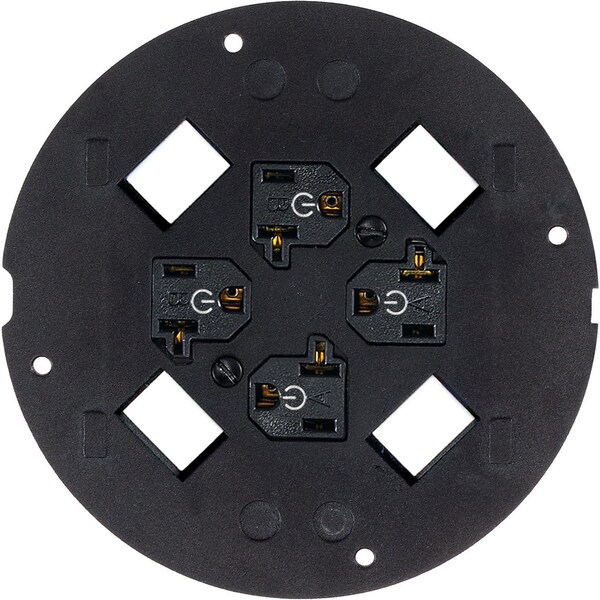 Hubbell Wiring Device-Kellems In Floor S1SP4X4C - S1SP4X4C