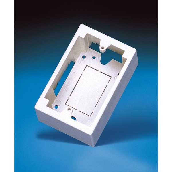Ortronics Electrical Box, Mounting Box Type, 1 Gang, ABS - 40300185