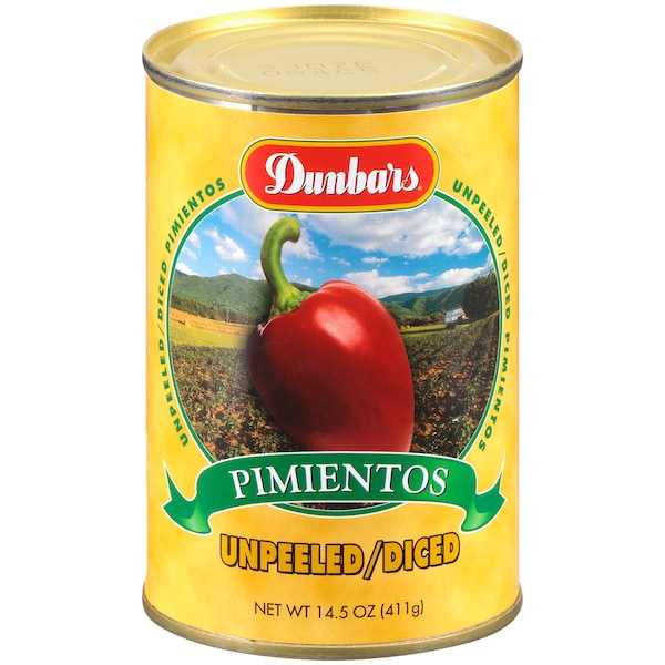 Pimiento en Cubos sin Pelar Dunbar, PK24 - 07084300240001