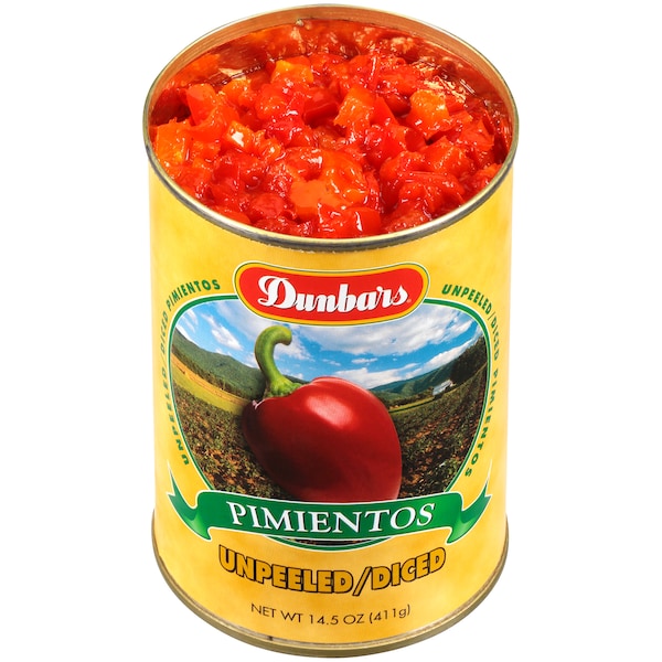 Pimiento en Cubos sin Pelar Dunbar, PK24 - 07084300240001