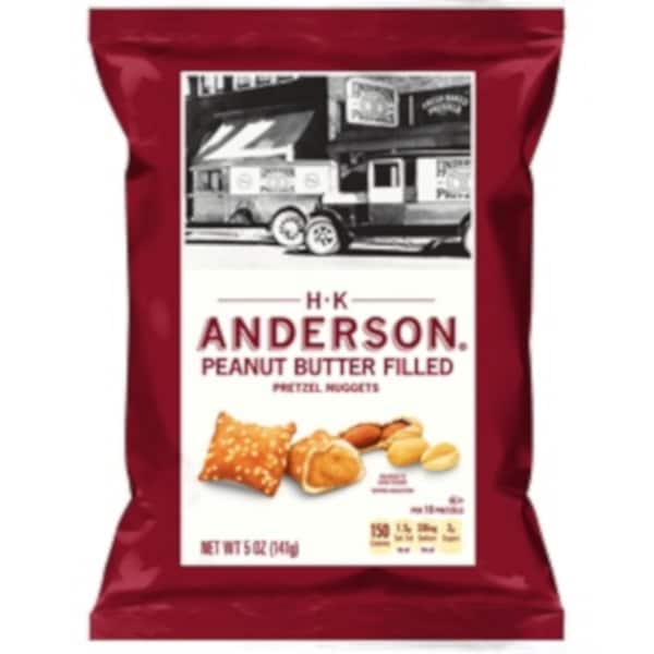 H.K. Anderson Pretzels de mantequilla de cacahuate H-K Anderson en Bolsa de 5 oz - 689388