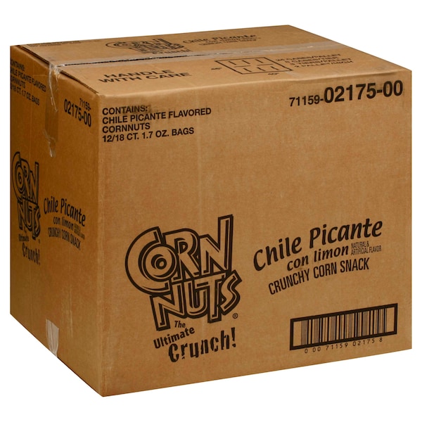 Maíz Entero Maíz Entero Chile Picante Botana de Maíz 1.7 oz. Bolsa, PK216 - 00071159021758