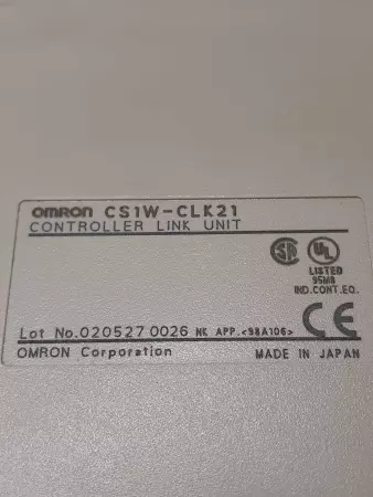 Omron Controller Link Unit CS1W-CLK21