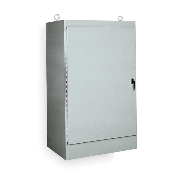 Wiegmann Carbon Steel Electrical Enclosures, 72 in H, 18 in D, 30 in W, NEMA 12, Hinged - WA723018FS