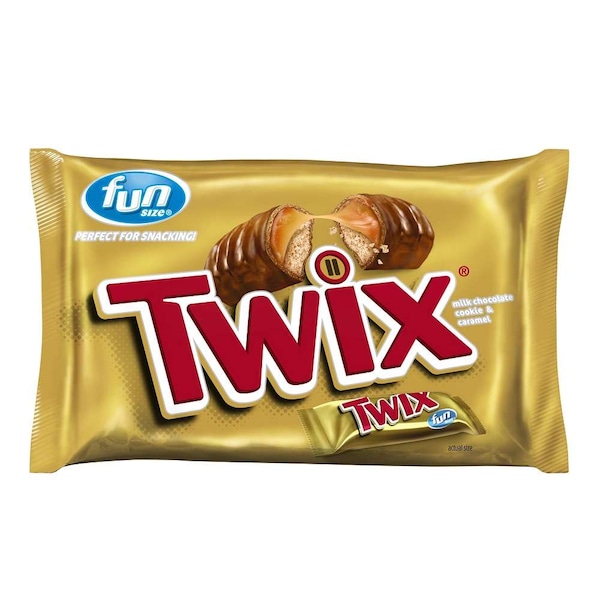 Twix Twix Caramelo Tamaño Divertido 10.83 oz., paquete de 20 - 323205