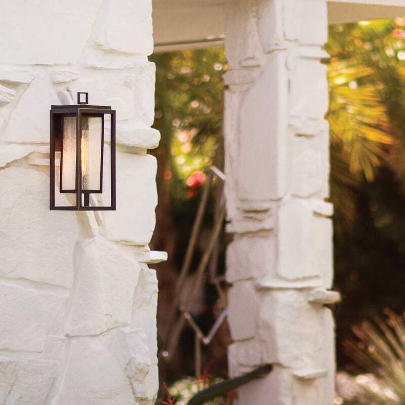 HINKLEY Linterna para Montaje en Pared Mediana para Exteriores, Color Negro - 1004BK
