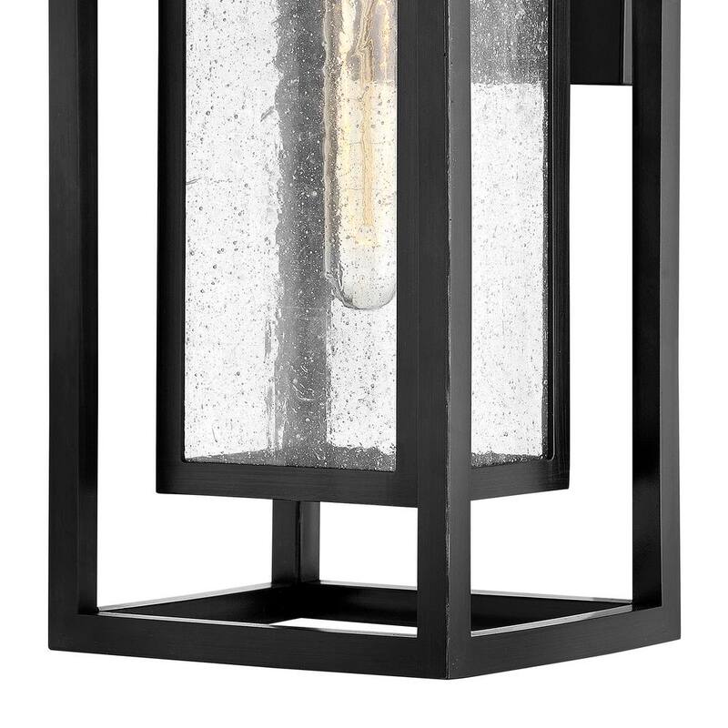 HINKLEY Linterna para Montaje en Pared Mediana para Exteriores, Color Negro - 1004BK