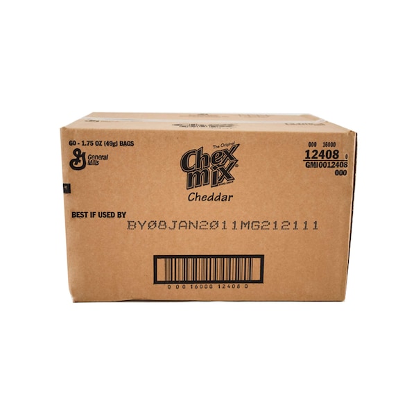 Chex Mix Snack Mix Individual con queso cheddar 1.75 oz., paquete de 60 - 16000-12408