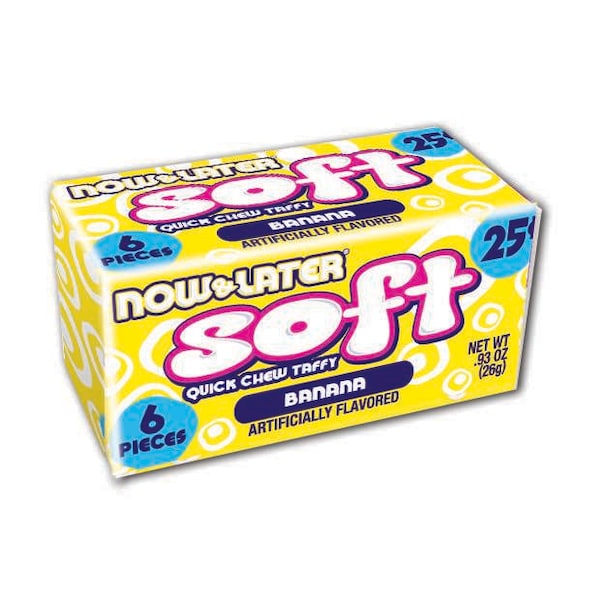 Ahora y después Ahora y después Masticables suaves de plátano 6 piezas .93 oz., PK288 - 51897