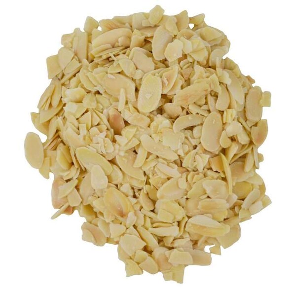 Almendras rebanadas tostadas y blanqueadas de Sugar Foods, 2 libras, paquete de 8 - 8742