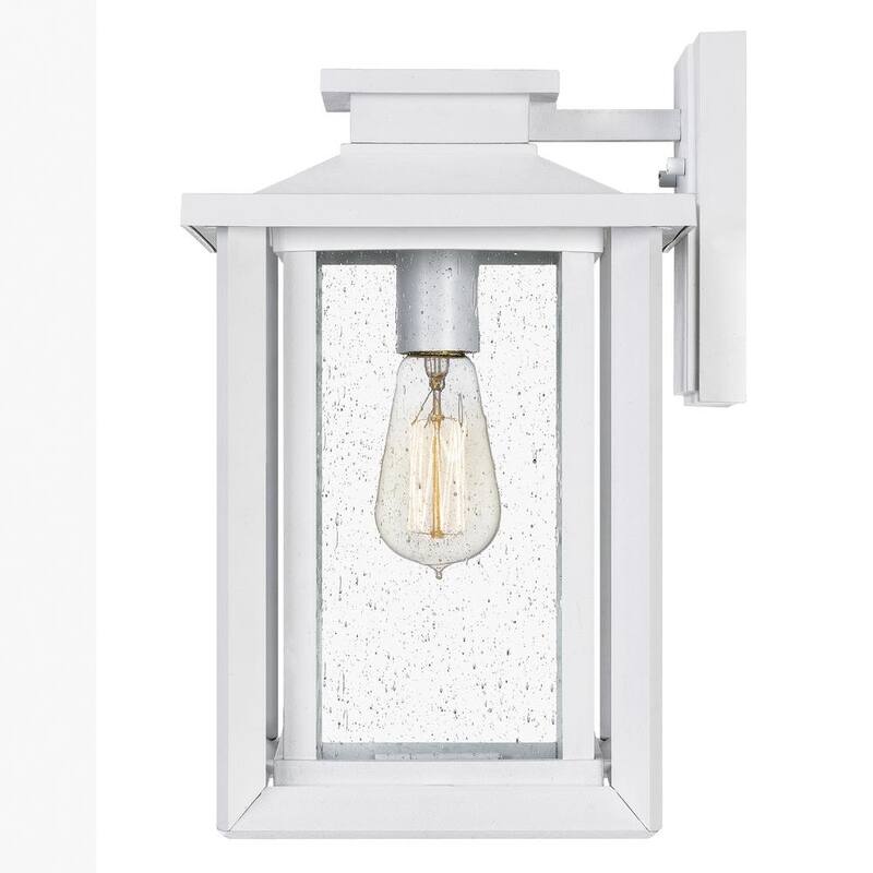 Quoizel Wakefield Linterna de Pared de Exterior de Luz Blanca Lustre de 1 luz - WKF8409W