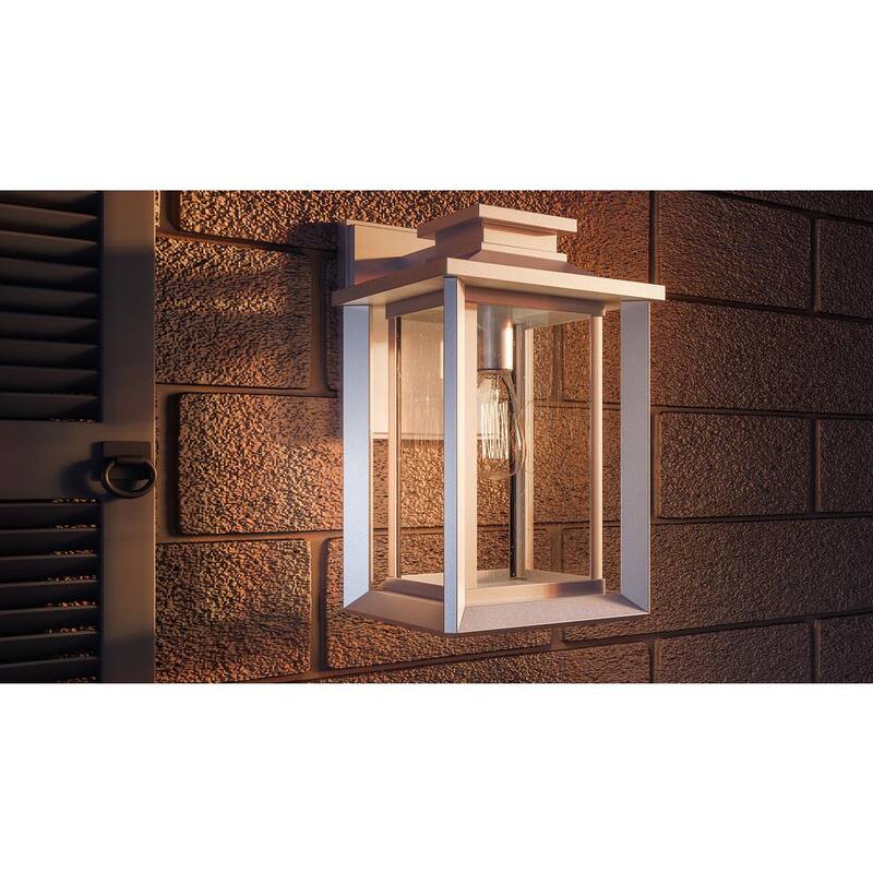 Quoizel Wakefield Linterna de Pared de Exterior de Luz Blanca Lustre de 1 luz - WKF8409W