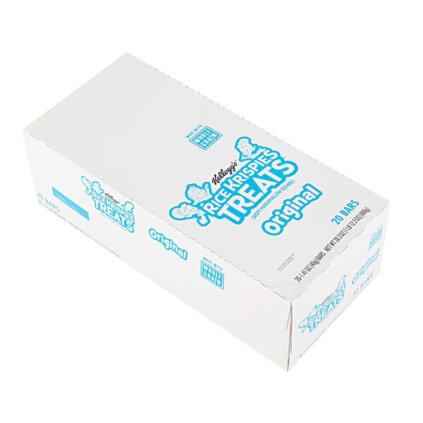 Kelloggs Rice Krispies Treats Cuadritos Crujientes de Malvavisco 1.41 oz., paquete de 80 - 3800011052