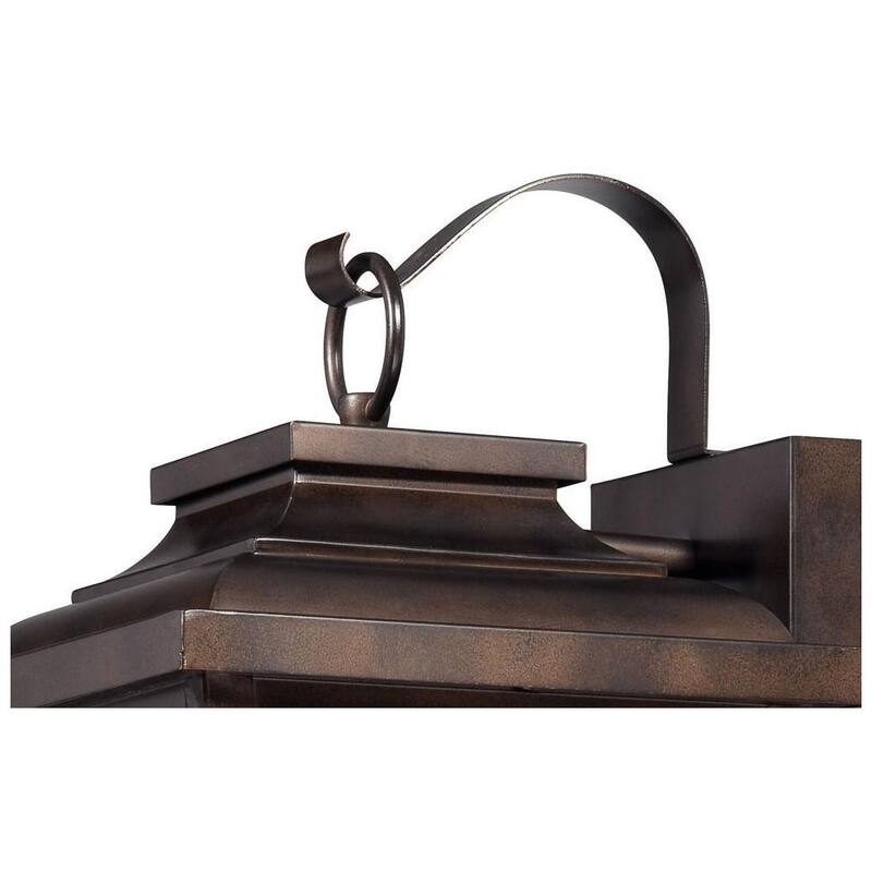 The Great Outdoors por Minka Lavery Irvington Manor Lámpara de Pared de Bronce Chelsea con 4 Luces para Exteriores - 72173-189