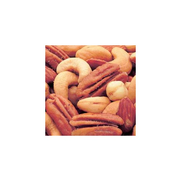 Mezcla de nueces de lujo sin cacahuate tostadas y saladas Azar Azar en bolsa de 2 libras, paquete de 3 - 7116096
