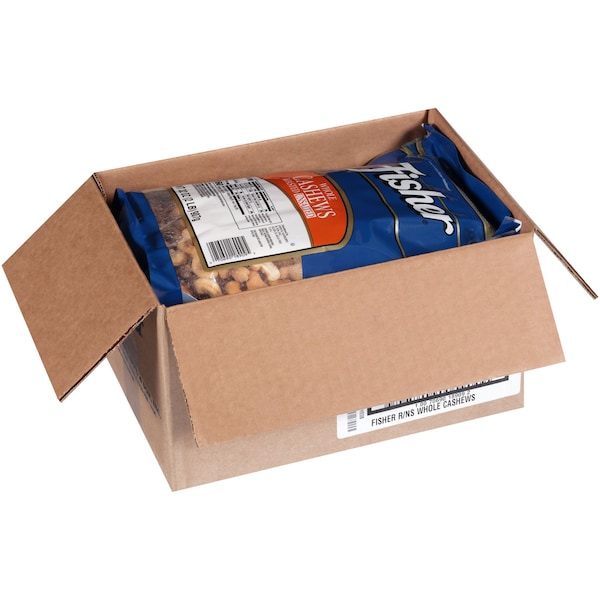 Fisher Fisher - Anacardos enteros tostados sin sal 32 oz., PK3 - 18909A