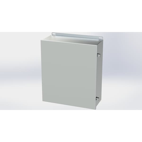 Saginaw Control & Engineering 304 Stainless Steel Electrical Enclosures, 16.13 in H, 6 in D, 14 in W, NEMA 3R, 4, 4X, 12, 13 - SCE-1614CHNFSS