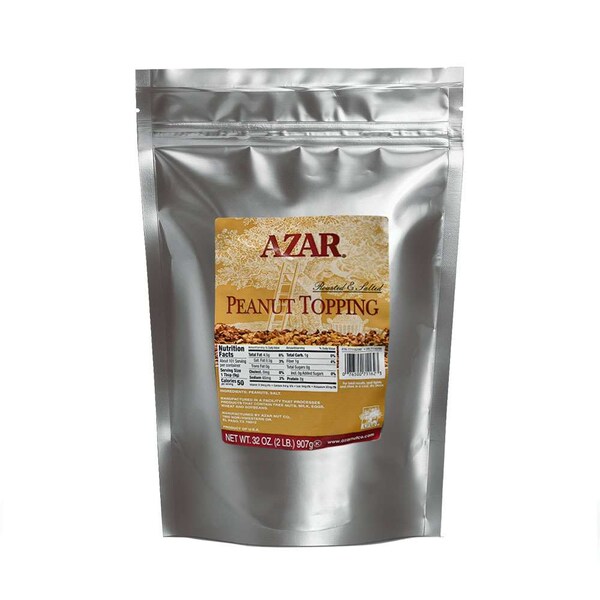 Peanut Topping Tostado en Seco Azar Azar, Bolsa de 2 lbs, Paquete de 3 - 7116296
