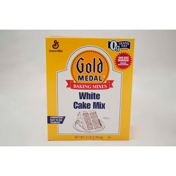 Mezcla para Pastel Blanco de 5 libras Gold Medal Gold Medal, PK6 - 16000-11132