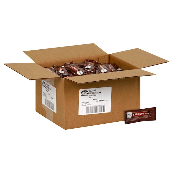 Salsa de Barbacoa Heinz en Paquete Individual de 12g, PK200 - 10013000533802